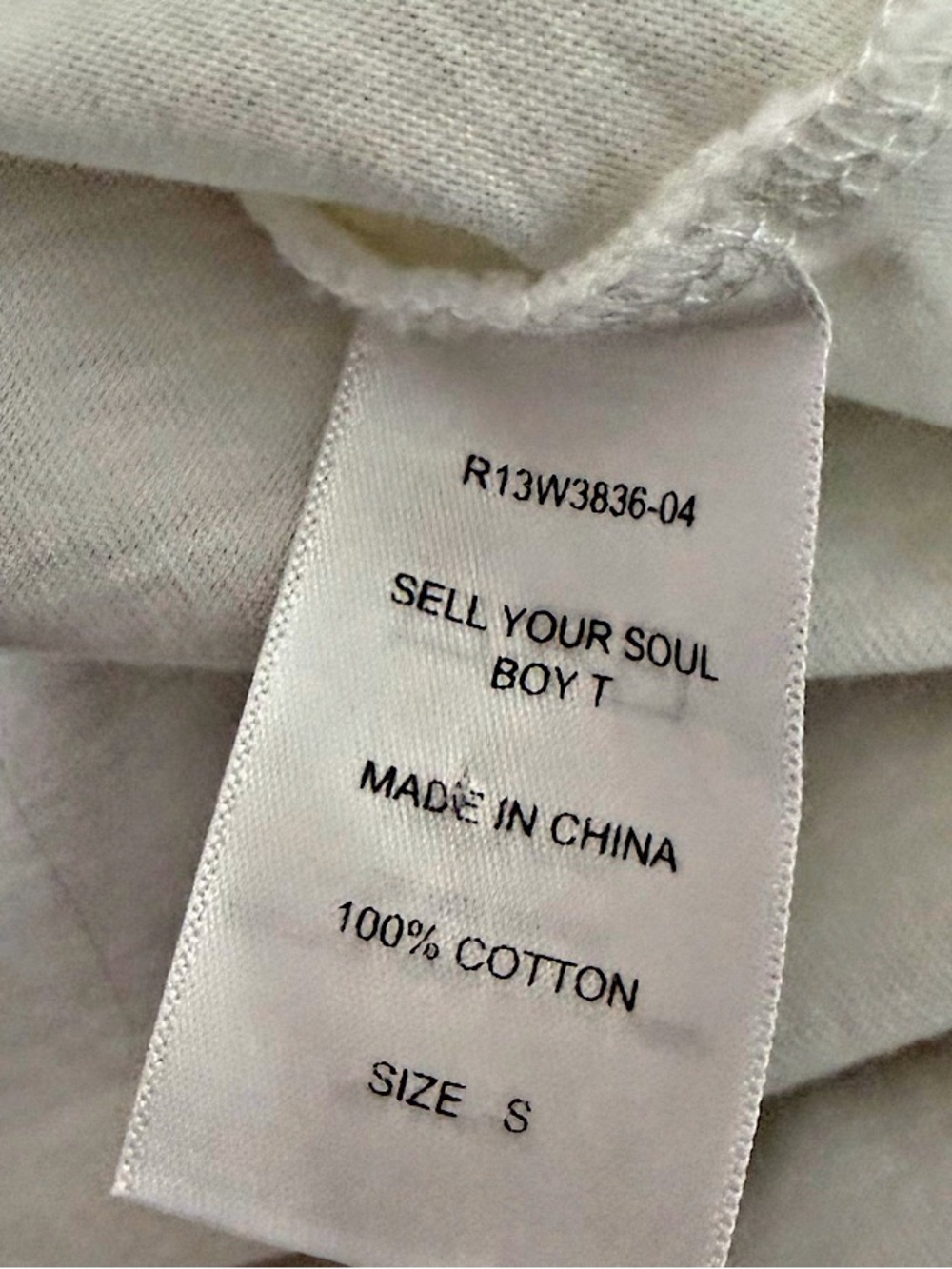 Authentic R13 Save Your Soul Tee - Picture 4 of 4